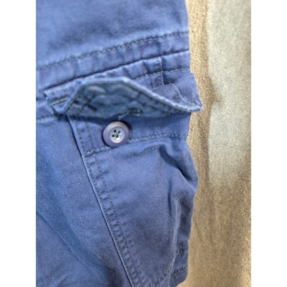 St John's Bay Cargo Shorts Big Mens Plus Size 44 Blue‎ Comfort Stretch Waist - Picture 9 of 16
